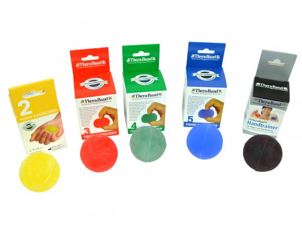 Thera-Band Handtrainer grün mittel Griffball Antistressball