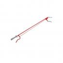 Greifzange 70 cm Metall rot mit Magnet CE Medizinprodukt leicht & präzise