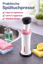 Spültuchpresse weiß schwarz – Auswringer mit Spültuch rutschfest