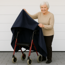 Rollator Garage Abdeckung wetterfest Nylon winddicht wasserabweisend dunkelgrau