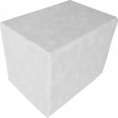 Bandscheibenwürfel Kunstleder WEIß Entlastungswürfel Entspannung