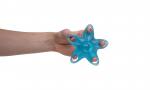 Hand- Fingertrainer STERN BLAU schwer TPR Muskeltraining Hand 1 Stück
