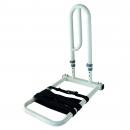 Bettgriff SBR weiß höhenverstellbar 42–52 cm Stahlrohr Medizinprodukt