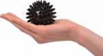 Igelball Noppenball Massage Ball SCHWARZ ø 7 cm