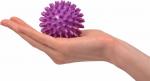 Igelball Noppenball Massage Ball VIOLETT ø 7 cm