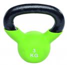 Kettlebells Kugelhantel Gewicht 3 kg grün Kraftsport Trainingshantel 1 St.TopVit