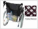 Rollstuhlnetz Rollatornetz WEINROT Einkaufsnetz Netz
